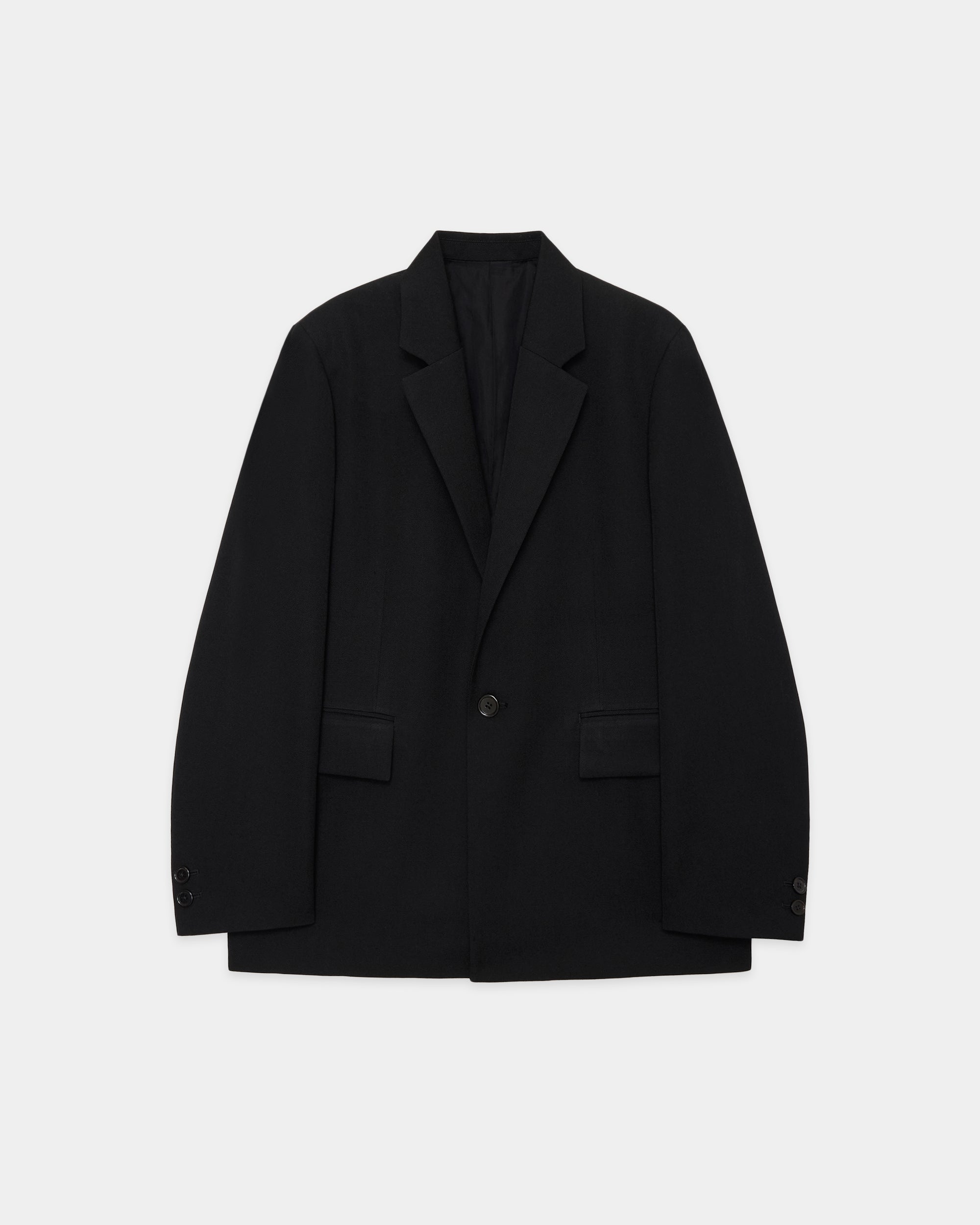 ポルワース3/2ハードツイル / スクエアジャケット, Black – MARKAWARE