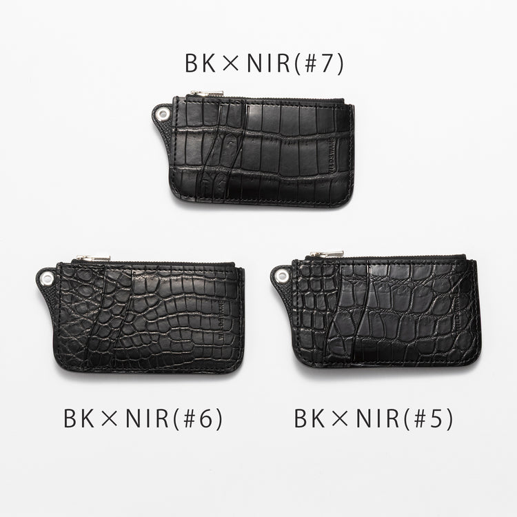 WILD SWANS | ワイルドスワンズ B-2 フラグメントケース クロコ×ダービー