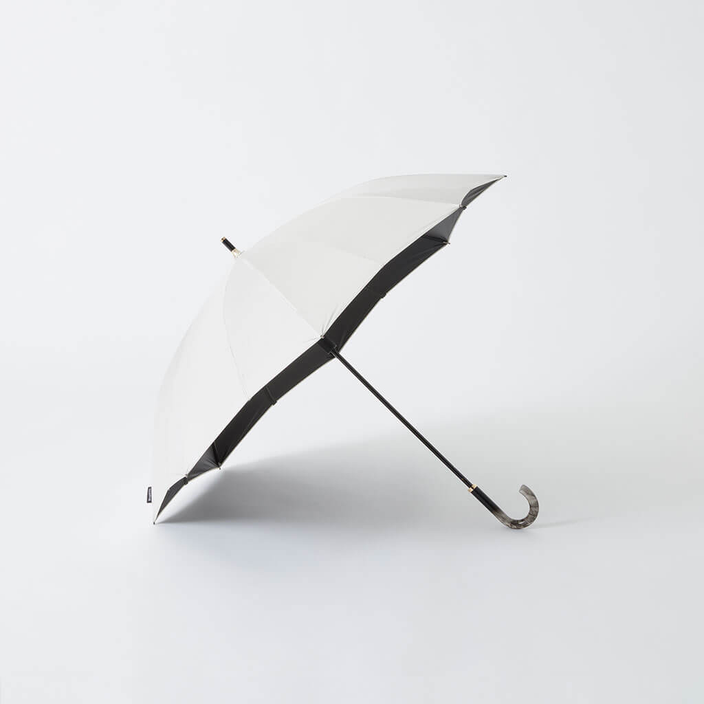 marna】[ギフト]Shupatto アンブレラ UV 55cm(シェルホワイト): バッグ