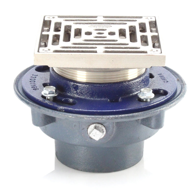 Zurn ZXN-415-8Y Heavy-Duty Floor Drain w 8