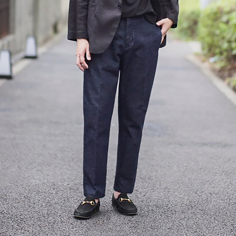 YCHAI（イカイ）ROBUSTOインディゴデニムスラックス【MASTERPLAN