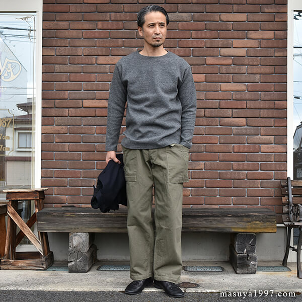 WAREHOUSE “Lot 1097 USMC HERRINGBONE MONKEY PANTS” | MASUYA