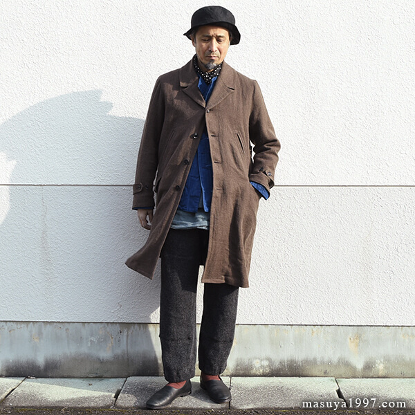 DjangoAtour “classic peakedlapel atelier coat”＜anotherline＞ | MASUYA