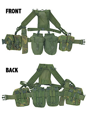 UK(英軍) PLCE 野戦装備7点セット/実物・良の上