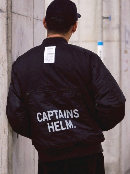 CAPTAINS HELM 「#SYL38 MIL MA-1 JKT」 MA-1ジャケット