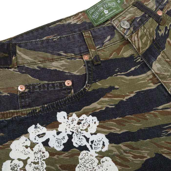 DENIM TEARS / デニムティアーズ タイガー カモ CW ショーツ 501tcamocw