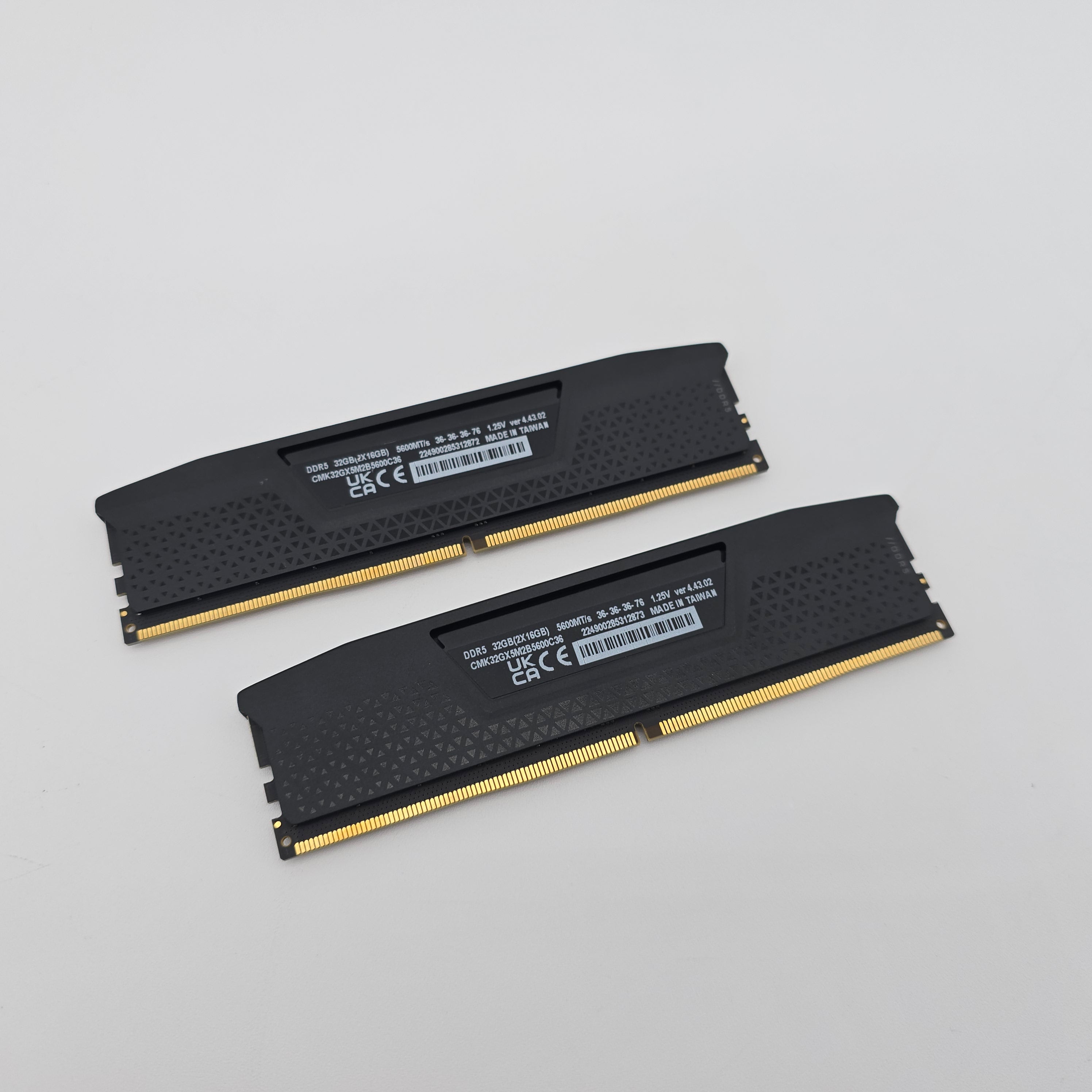 32GB DDR5 Corsair Vengeance 5600MHz, 2x16GB, CL36-36-36-76 – MBPC