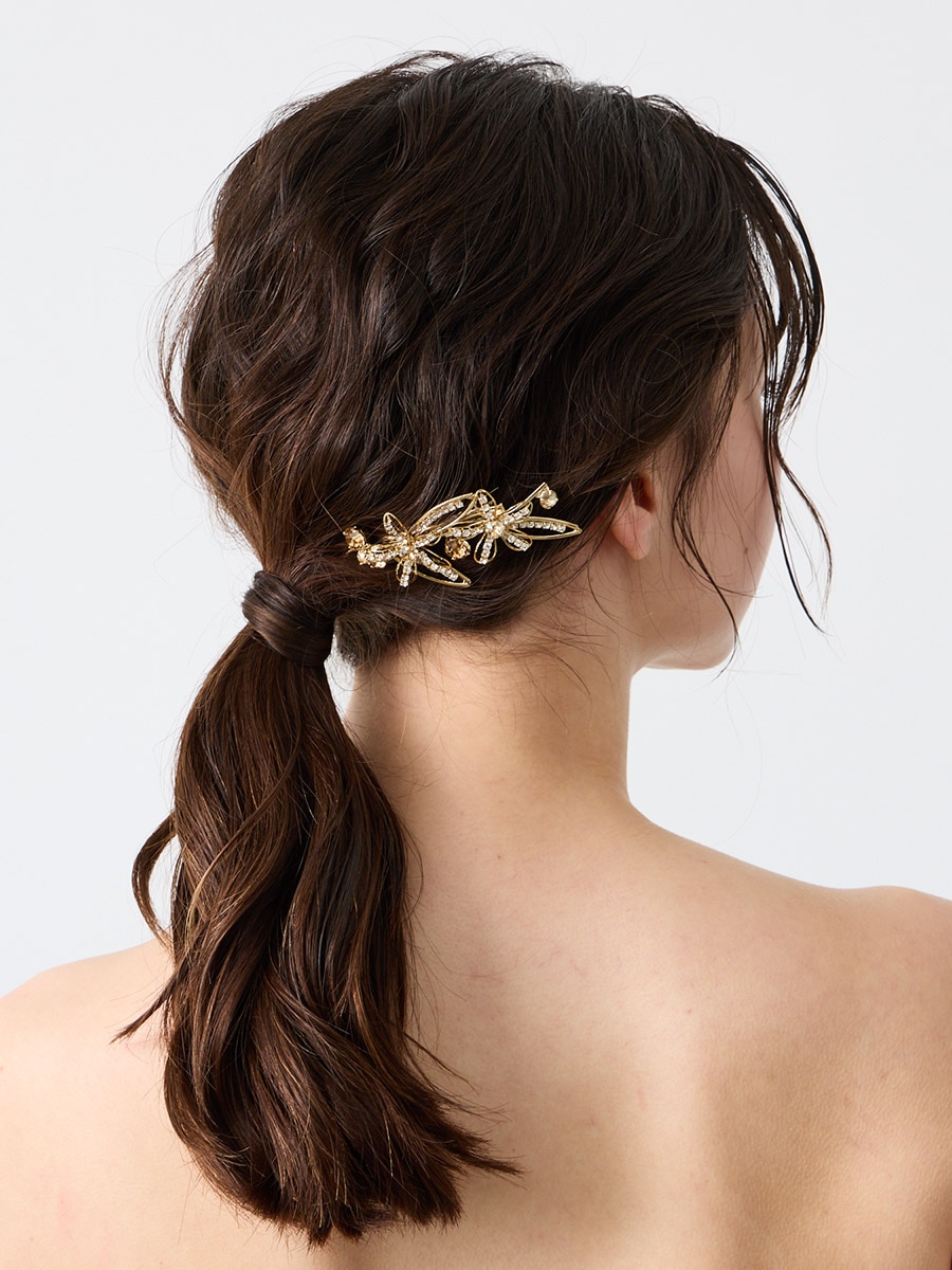 フラワーモチーフヘアクリップ(FREE オーロラ): AIMER | エメ ｜ミマツ