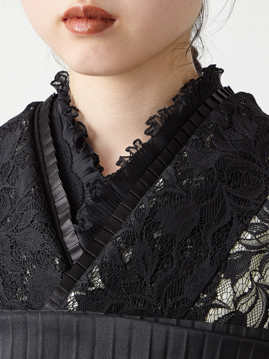 furifuフリルレース半衿(FREE ホワイト): ふりふ ｜ミマツグループ