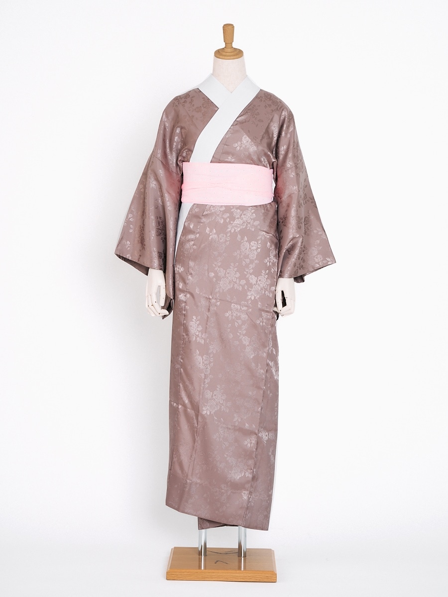 短袖用・長襦袢「薔薇」(FREE ベージュ): ふりふ ｜ミマツグループ