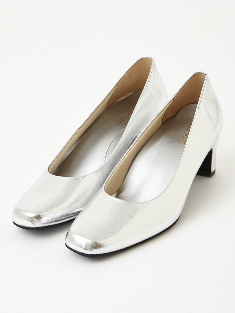 演奏会用合皮パンプス(22.5cm シルバー): AIMER | エメ ｜ミマツ