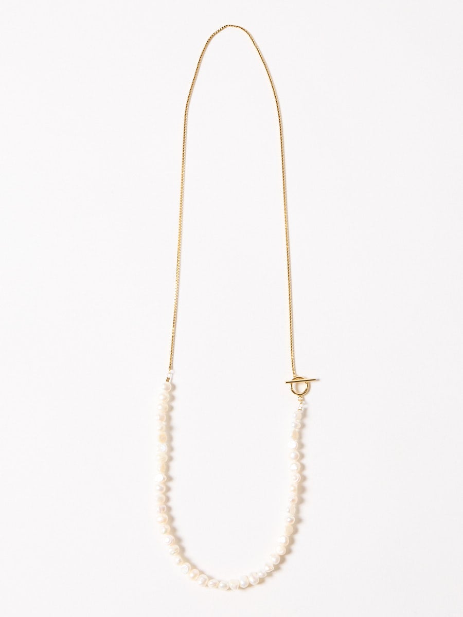 淡水パールネックレス(FREE ゴールド): AIMER | エメ ｜ミマツグループ