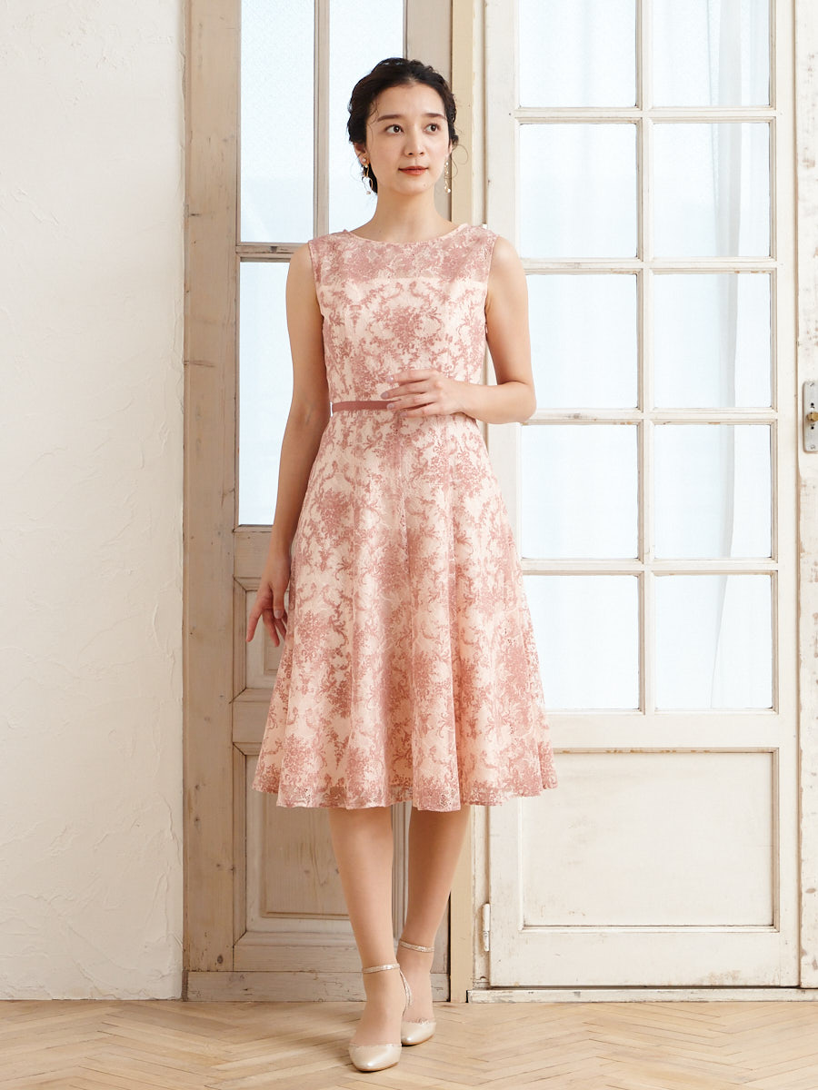 フロッキーラッセルドレス｜パーティードレスの通販AIMER（エメ）公式