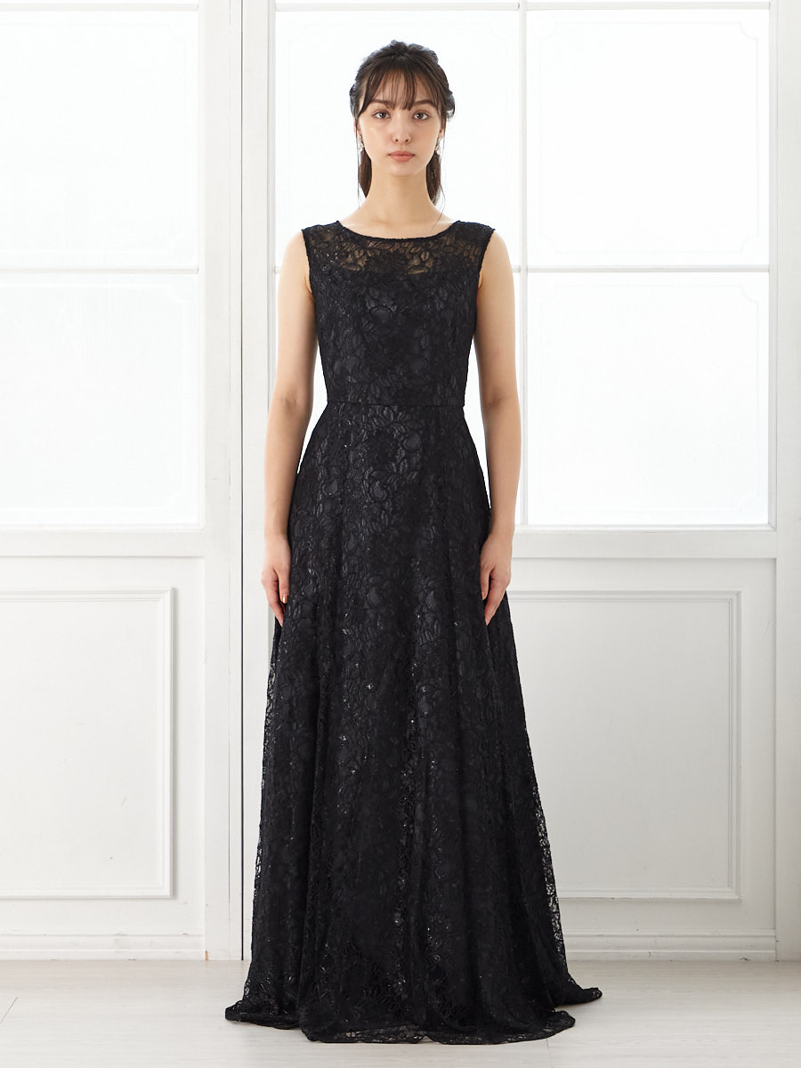 コードレースロングドレス(M ブラック): AIMER | エメ ｜ミマツ