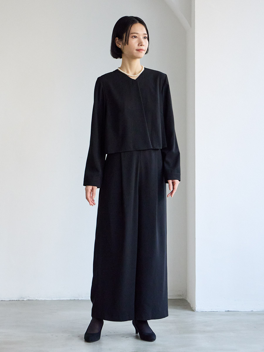 喪服・礼服】【WEB限定】パンツタイプブラックフォーマル