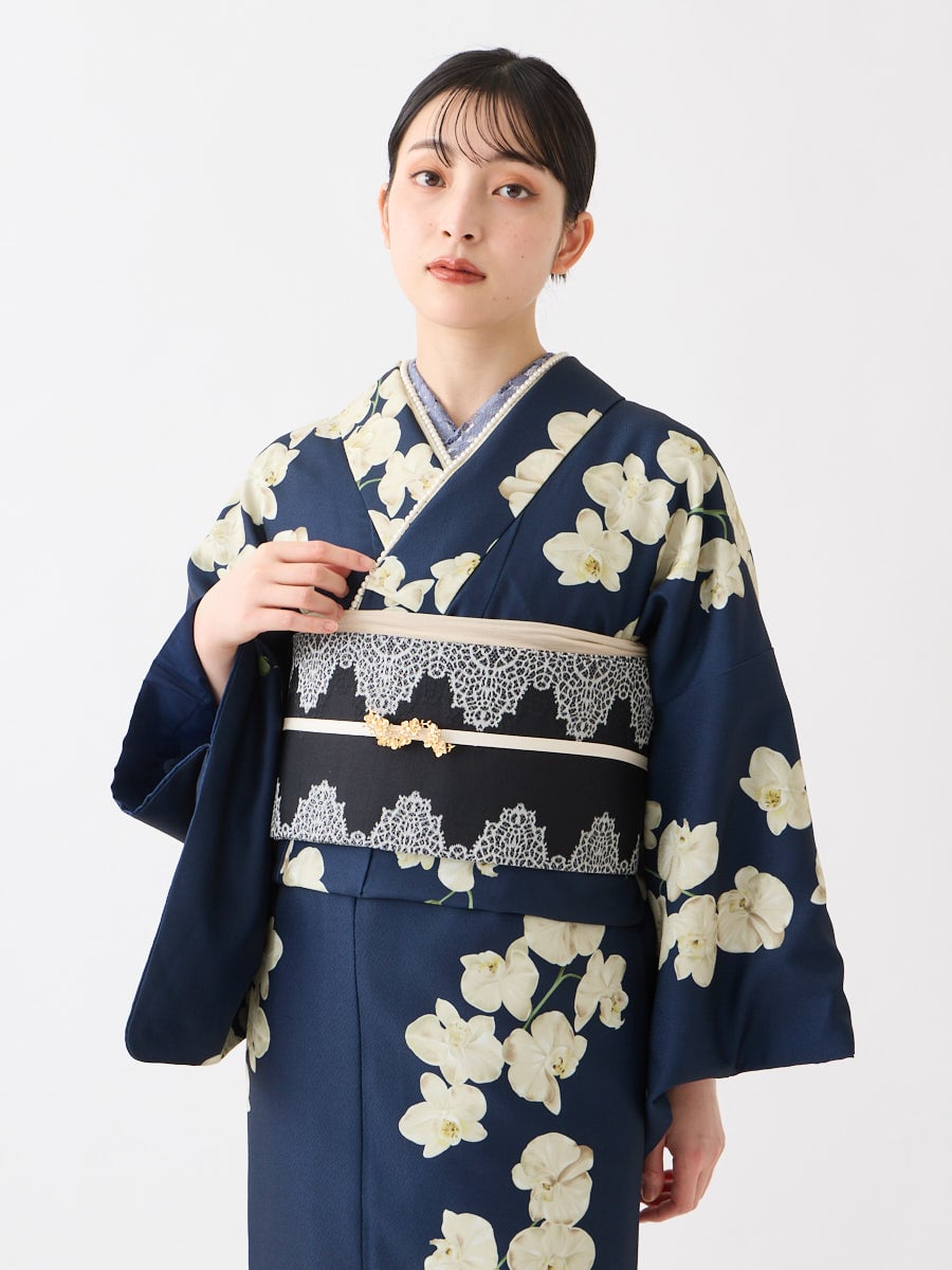 半巾帯「レースレース」(FREE ブラック): ふりふ ｜ミマツグループ