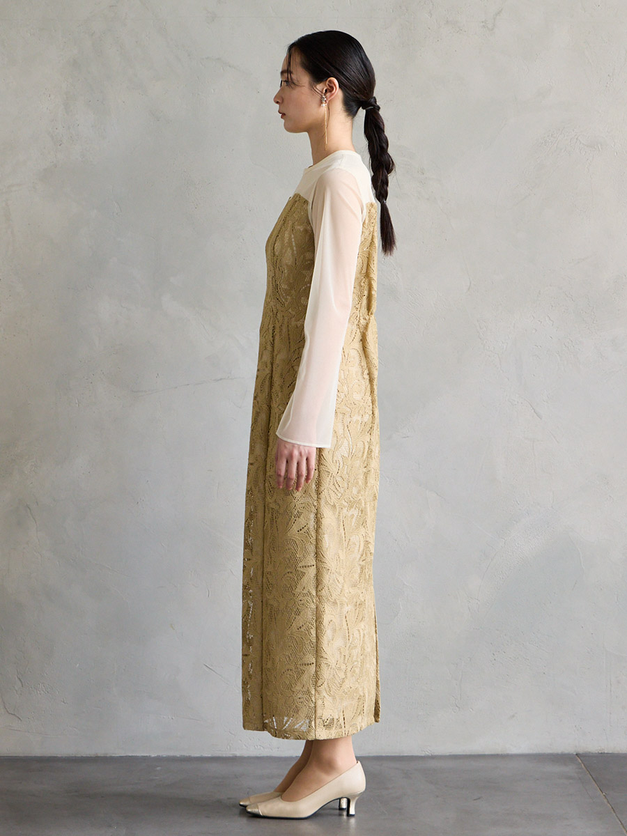 WEB限定】オーナメントレースIラインドレス(S ブラック): AIMER | エメ