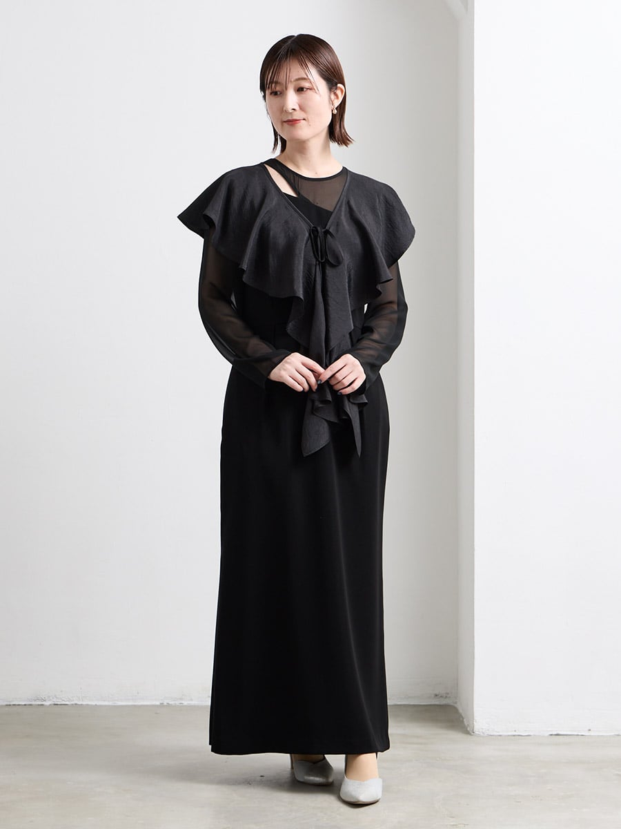 セットショール5WAYドレス(M ブラック): AIMER | エメ ｜ミマツ