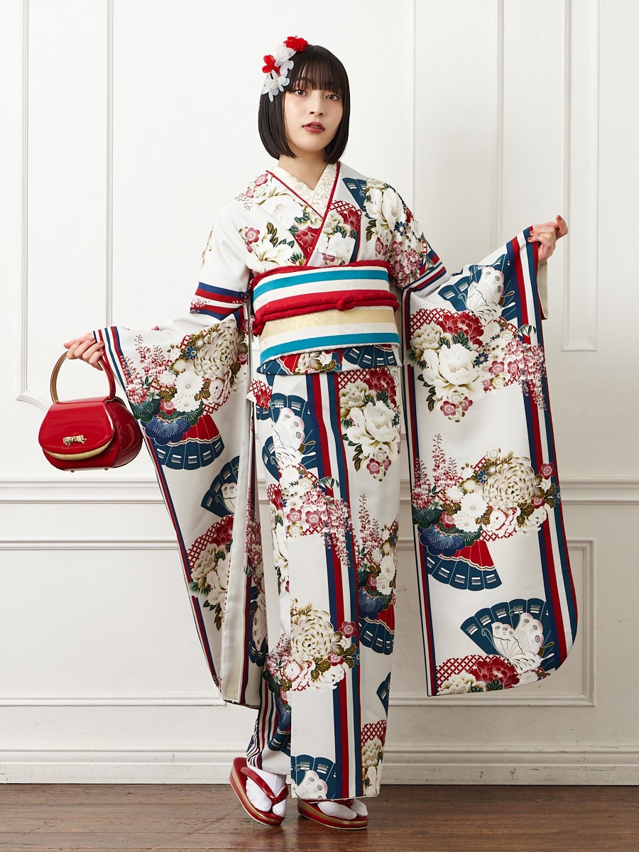 予約商品】振袖単品「 花蝶妃 」(FREE［受注生産商品：ご注文日より