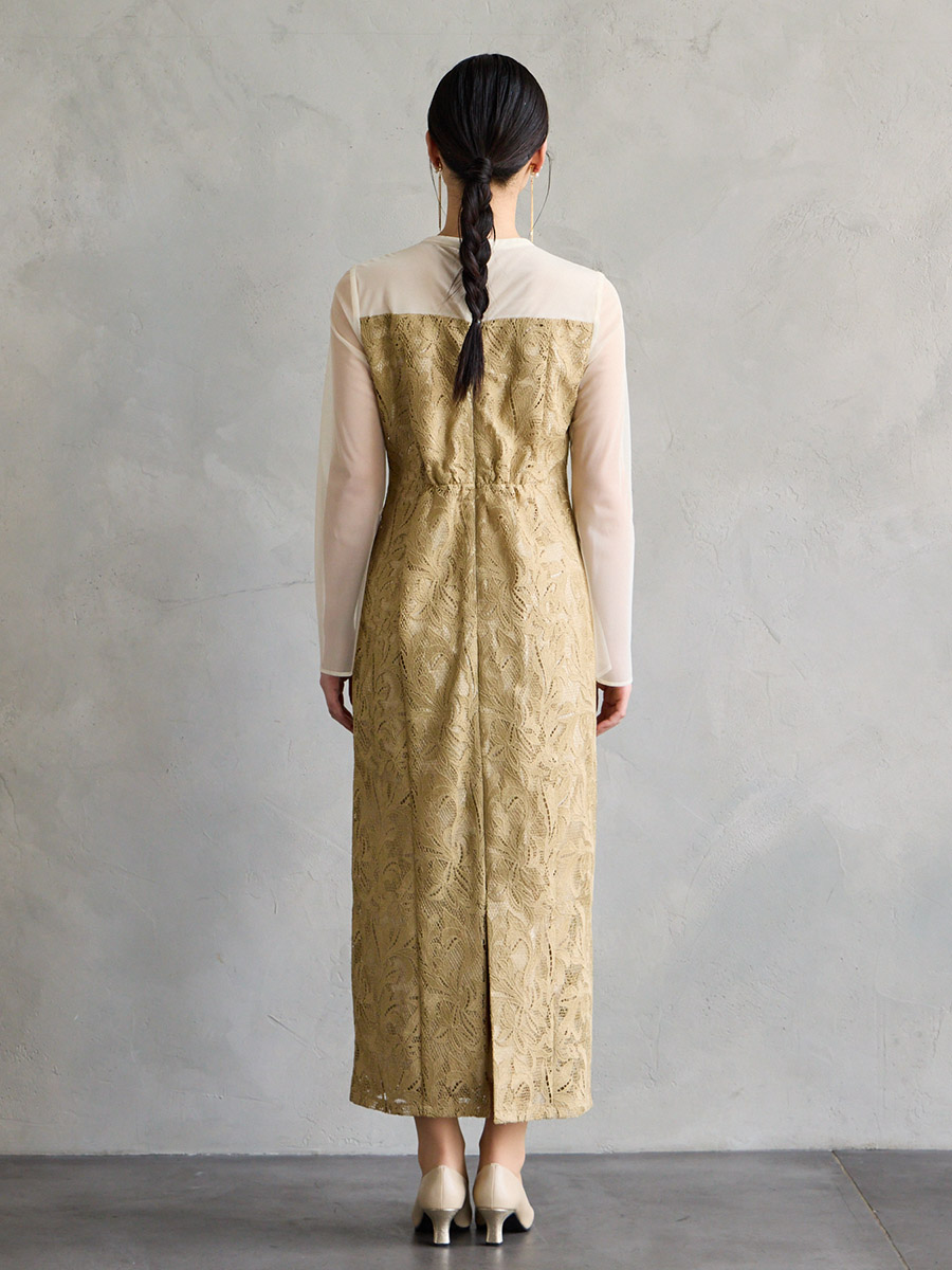 WEB限定】オーナメントレースIラインドレス(S ブラック): AIMER | エメ