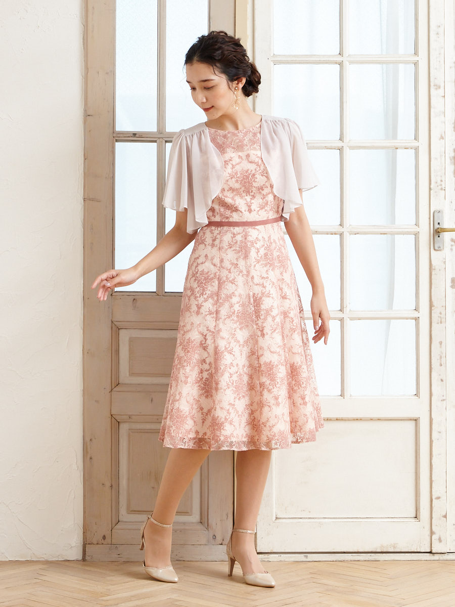 フロッキーラッセルドレス｜パーティードレスの通販AIMER（エメ）公式