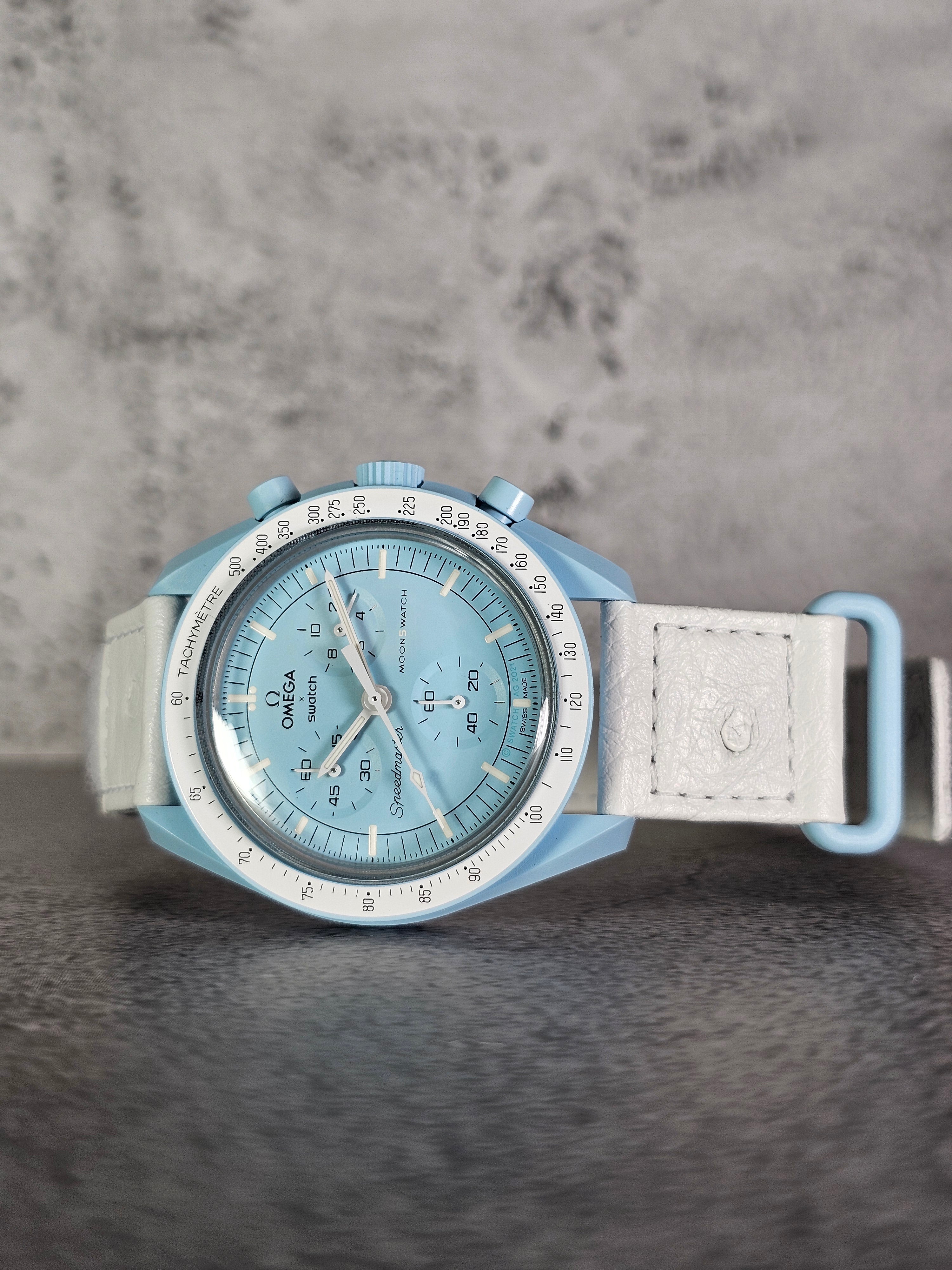 Omega X Swatch MoonSwatch Collection: Ostrich Uranus – MGB WATCHES