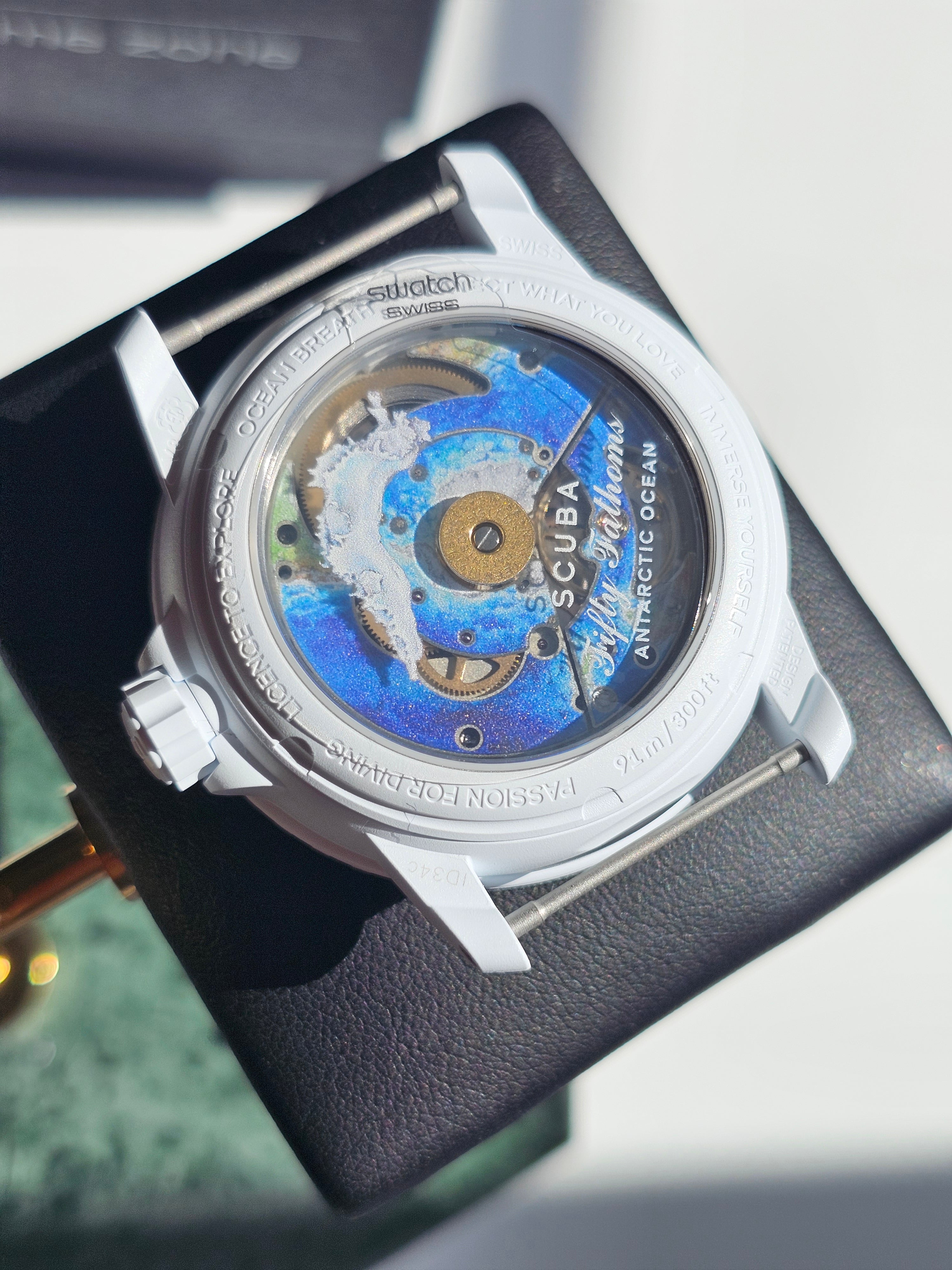 Blancpain X Swatch Fifty Fathoms Scuba Collection: Antarctic Ocean