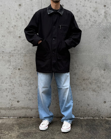 DAIRIKU / 5PKT Chino Hunting Jacket / Black / 26SS CP1