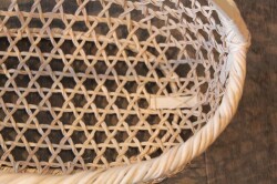 かご・バスケット・雑貨 - menui | 大分県別府市【竹 すかし手付きかご