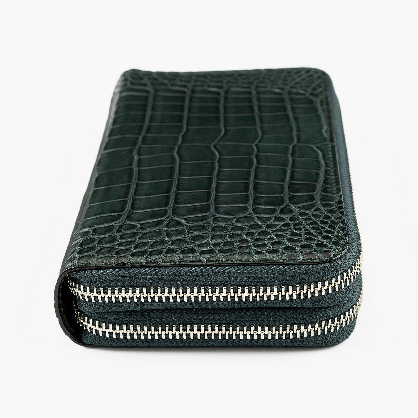 アリゲーター ダブルラウンドジップ長財布 | 大人のバッグ・財布