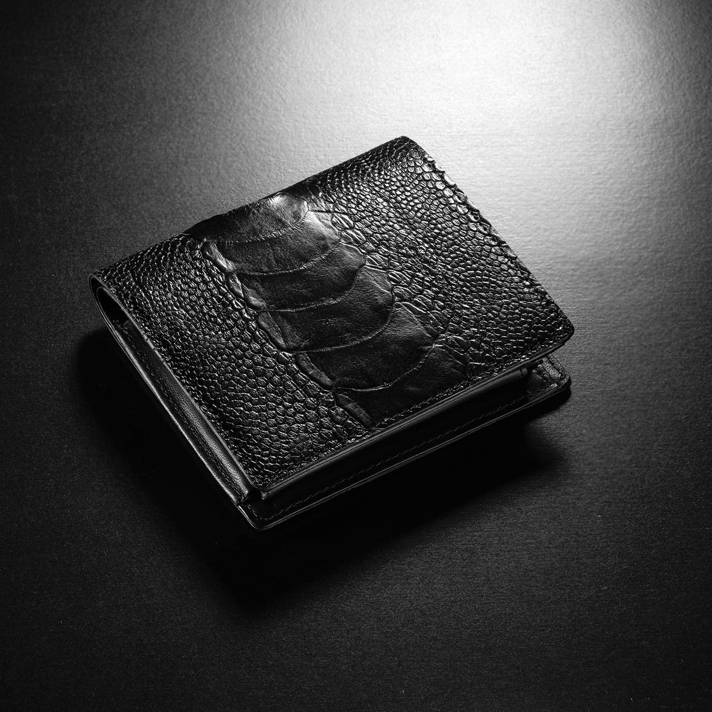 オーストリッチレッグ 二つ折り財布 | 大人のバッグ・財布・ 二つ折り