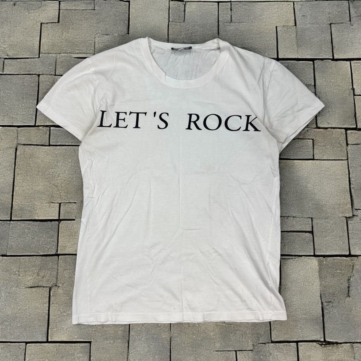 Dior SS09 Dior Homme “Lets Rock” Tee | Grailed