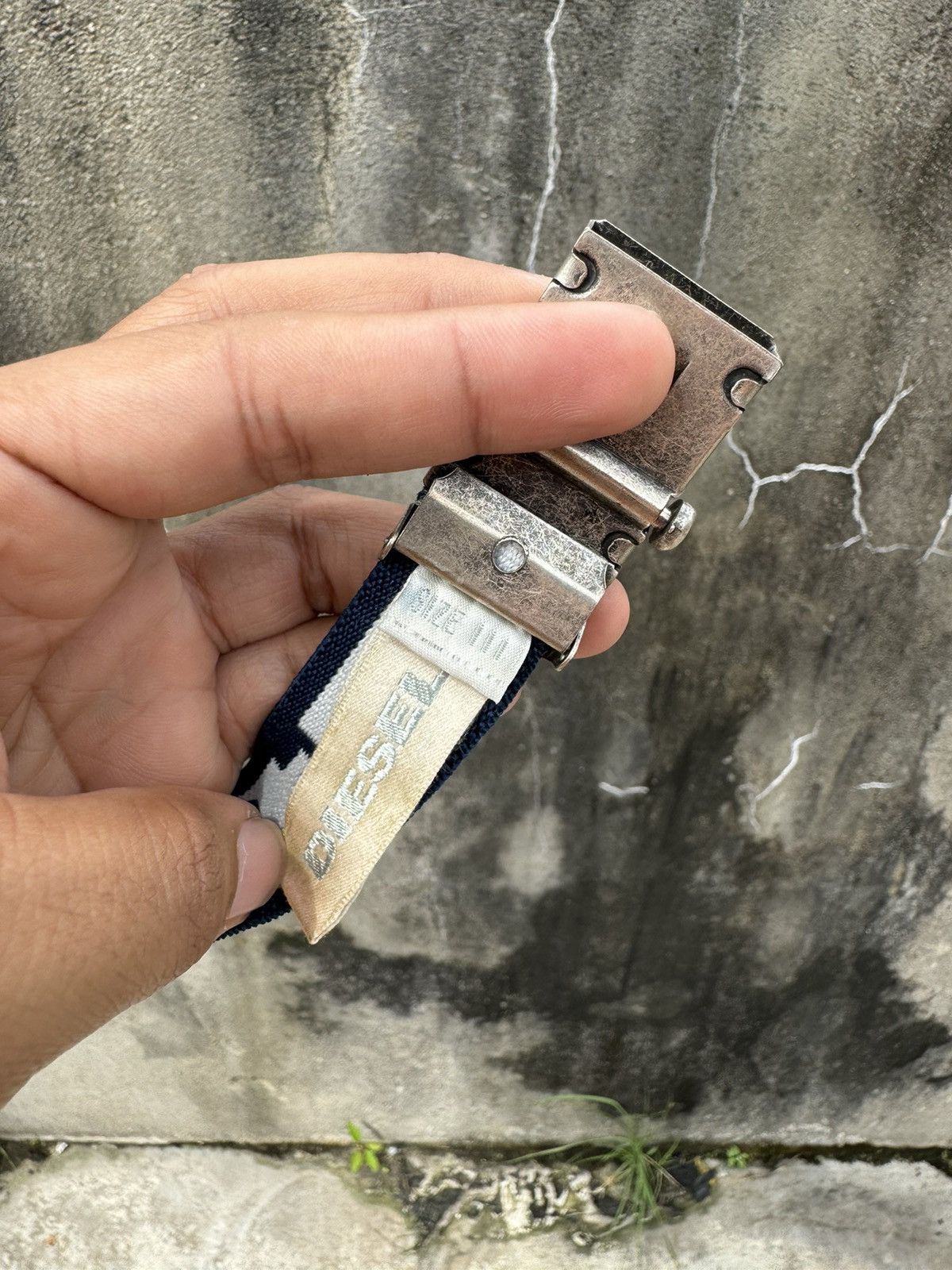 vintage diesel studs belt y2k 00's Diesel Men Old Model Leather