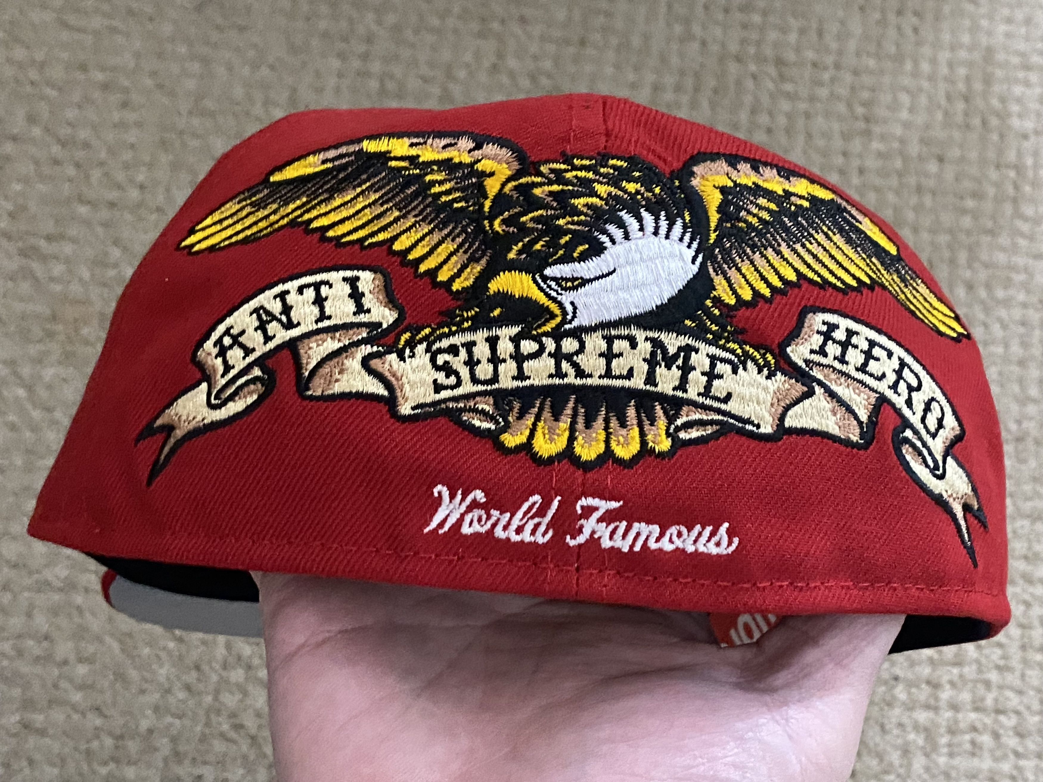 Supreme Supreme (7 3/8) Antihero Fitted New Era Cap | Grailed