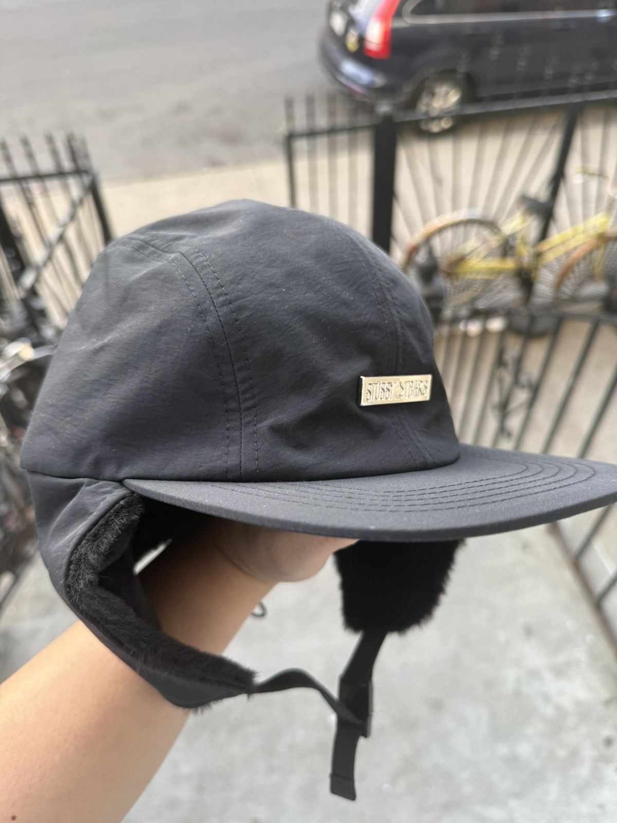 DENIM TEARS × Stussy Stussy Denim Tears Earflap Cap size L/XL