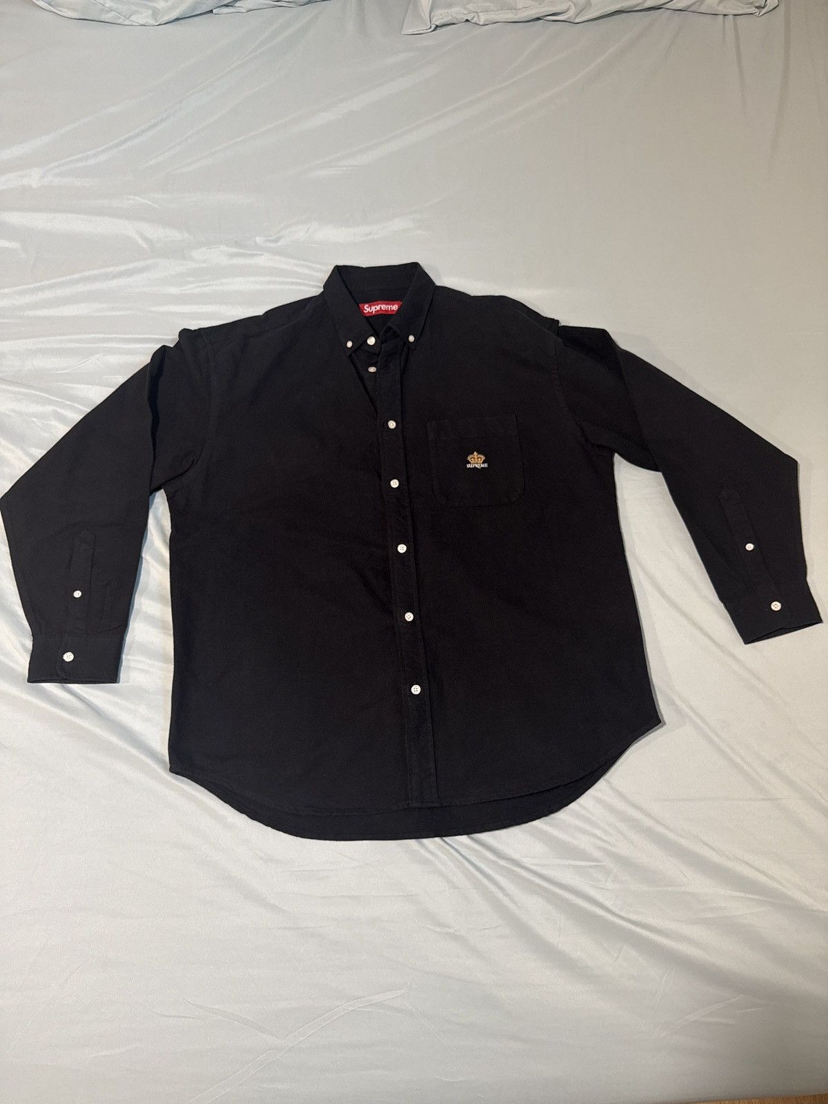 Supreme Loose Fit Flannel Oxford Shirt - tgsisthegoodsteward.com