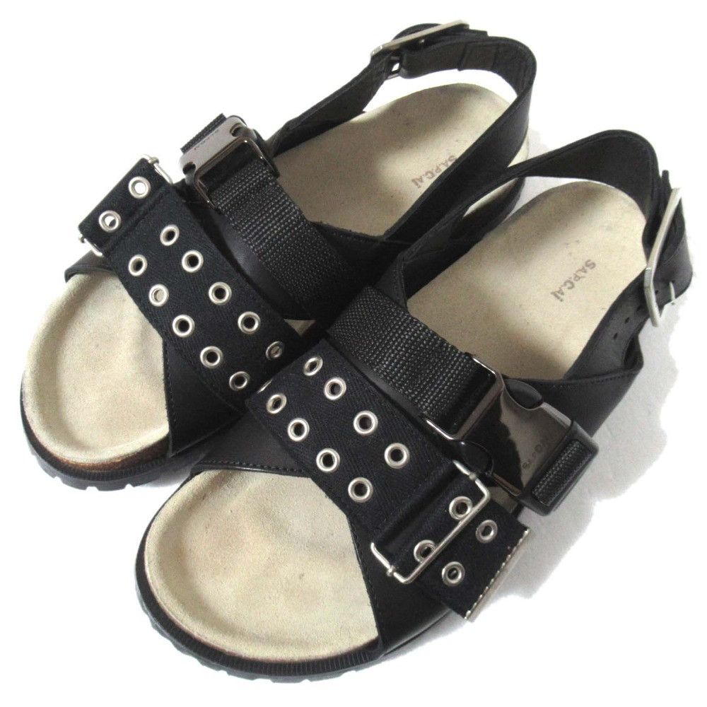 Sacai Sacai Sacai×A.P.C Jules sandals sandals Leather Shoes DUTY