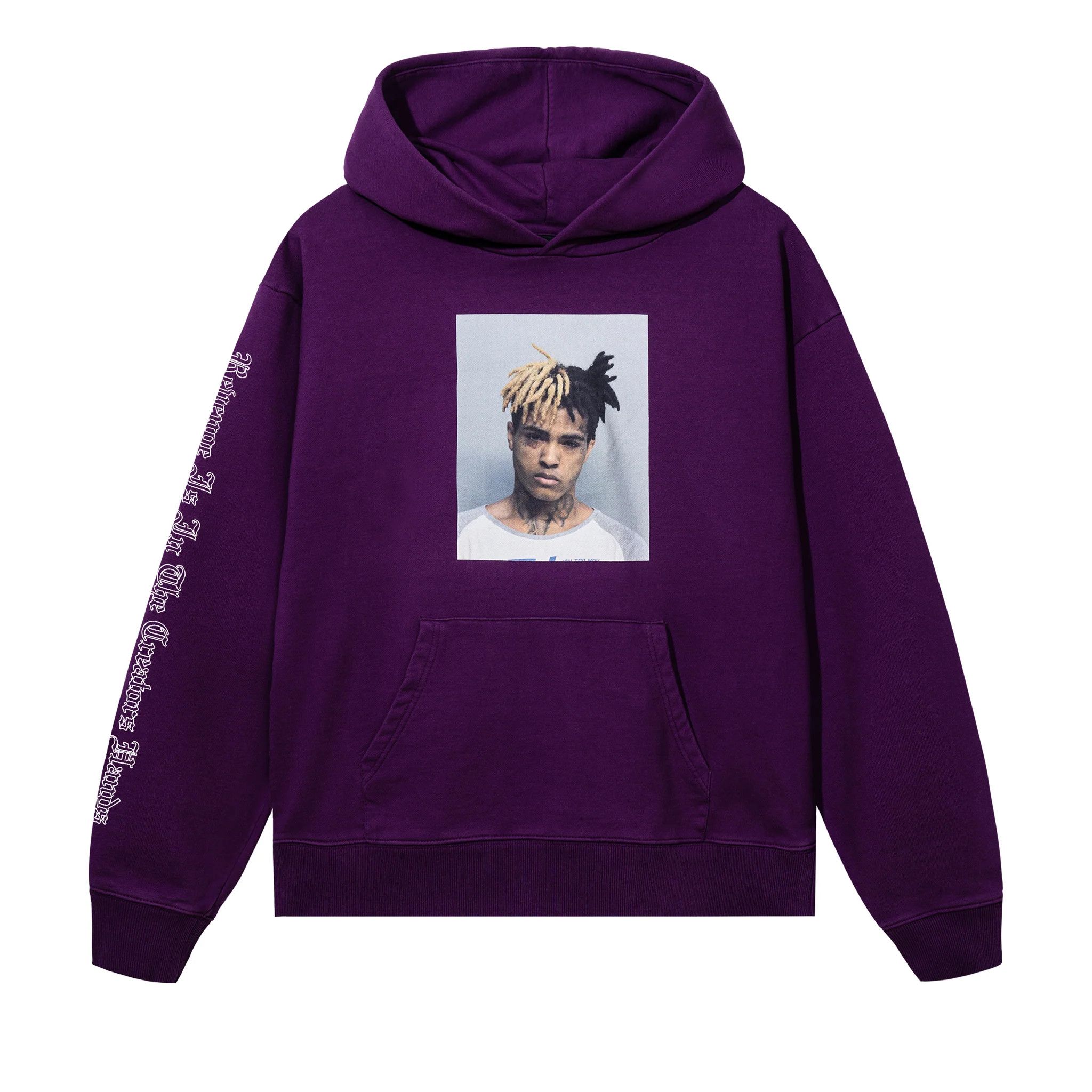Revenge Revenge XXXTentacion Mugshot Hoodie Purple | Grailed