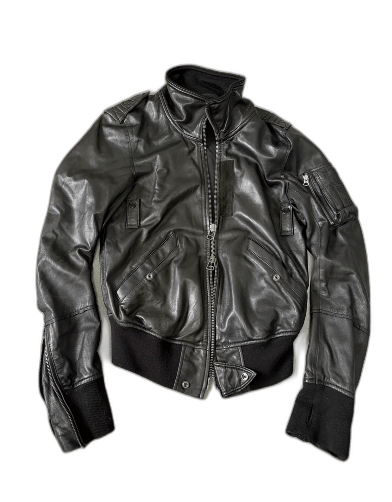 00s BUFFALO BOBS Leather jacket Vkei 短丈 Buffalo Leather Jacket