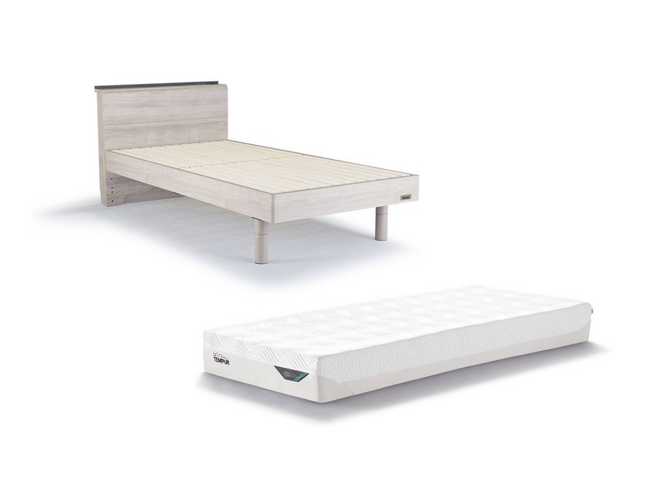 テンピュール【公式】｜アウトレット 木製ベッドセット(2点