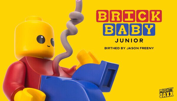 BRICK BABY Junior By Jason Freeny x Mighty Jaxx - The Toy Chronicle
