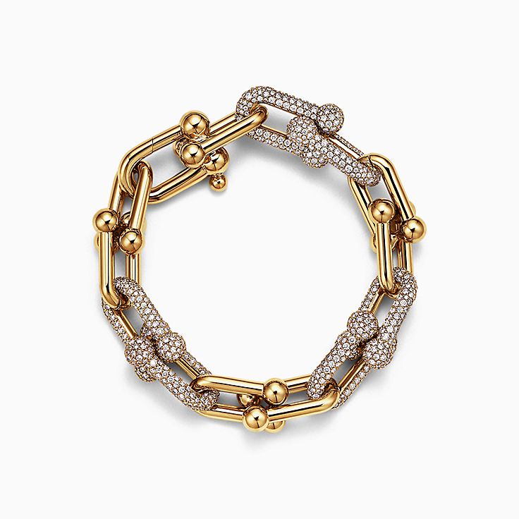 ティファニー ハードウェア​ メンズ ブレスレット ゴールド | Tiffany