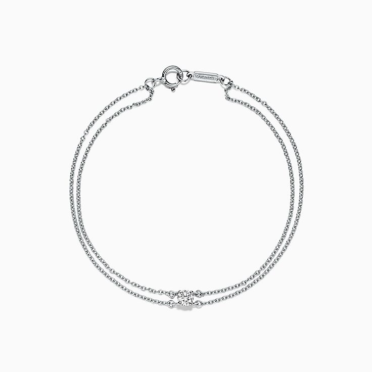 重ね付けブレスレット プラチナ | Tiffany & Co.
