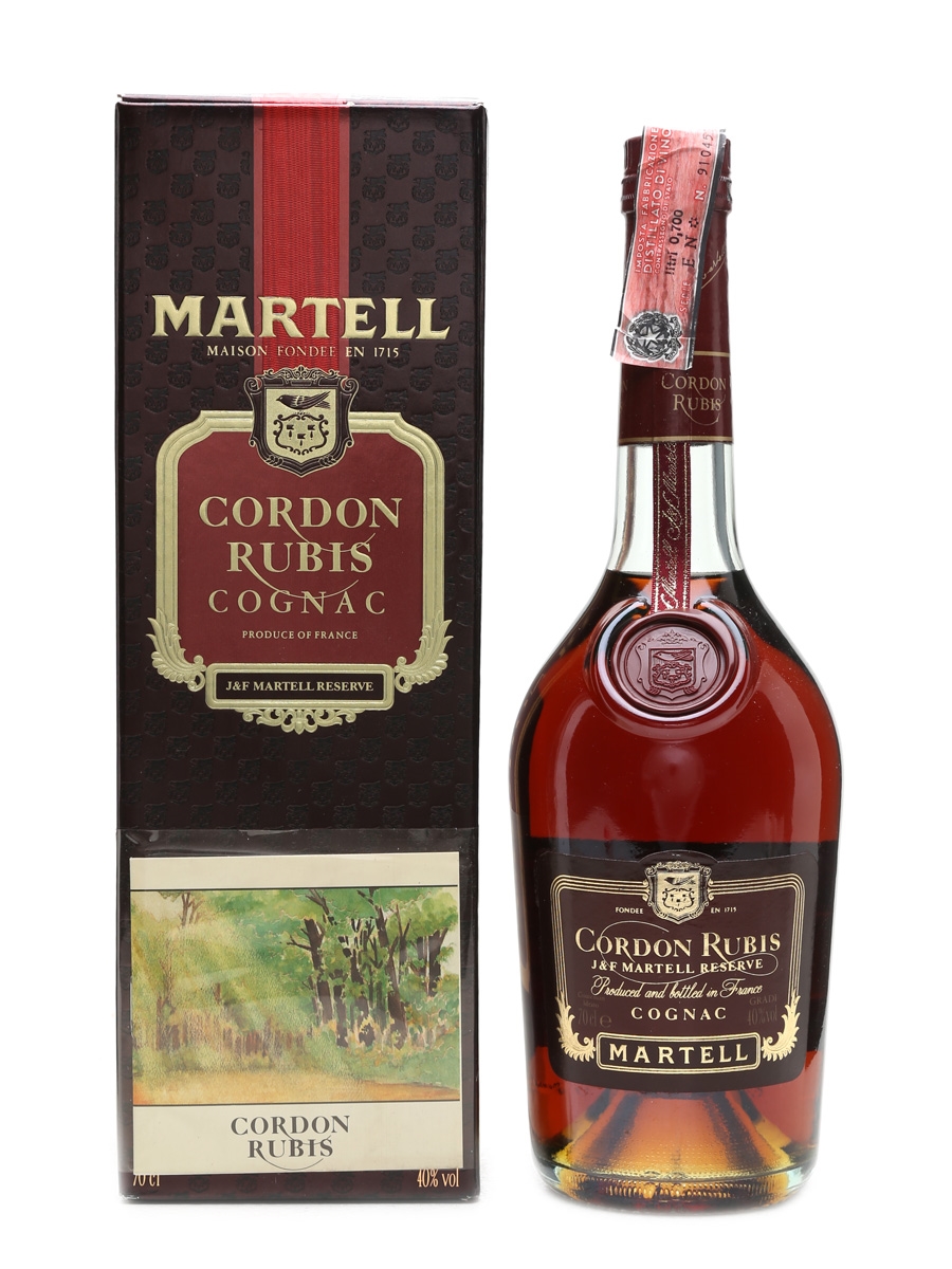Martell Cordon Rubis Cognac - Lot 13358 - Buy/Sell Cognac Online