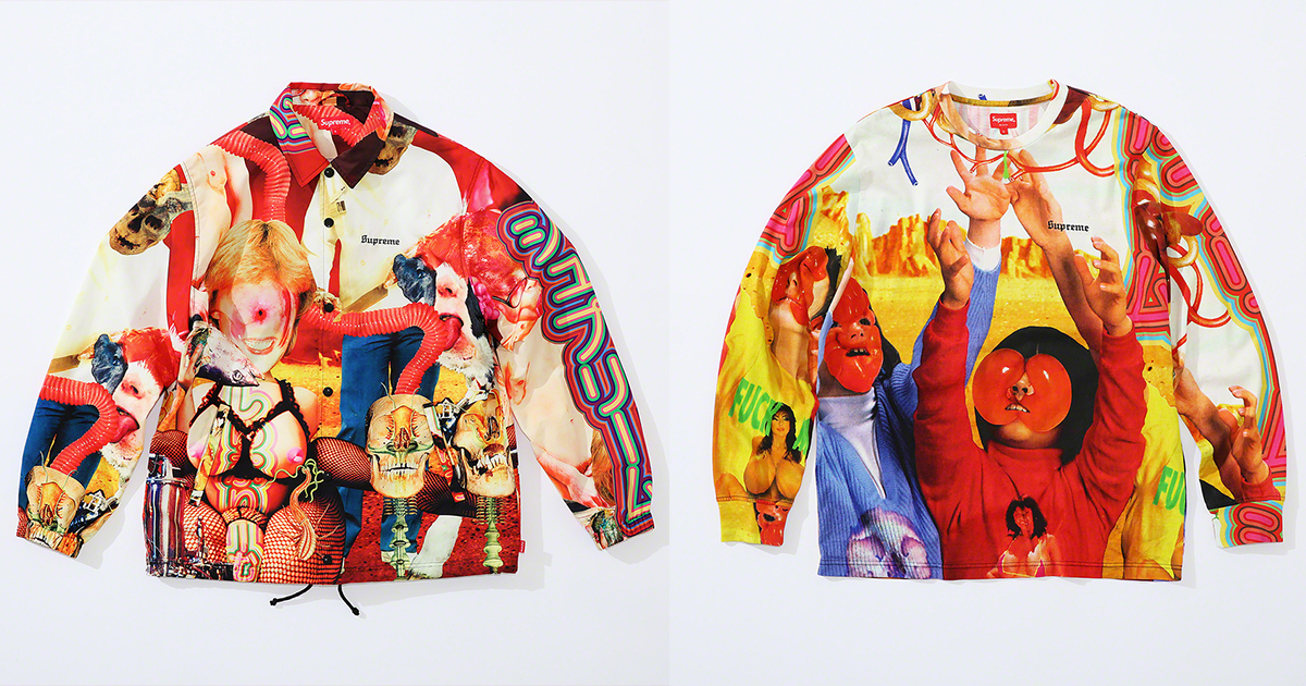 シュプリーム」が日本人鬼才アーティスト、セキンタニ・ラ・ノリヒロと