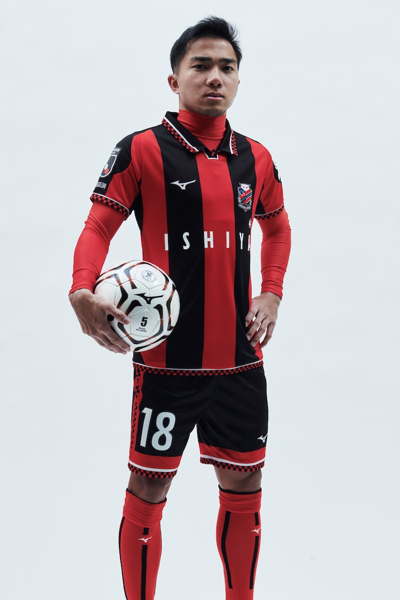 相澤陽介が北海道コンサドーレ札幌の新ユニホームを「ミズノ」と共同で