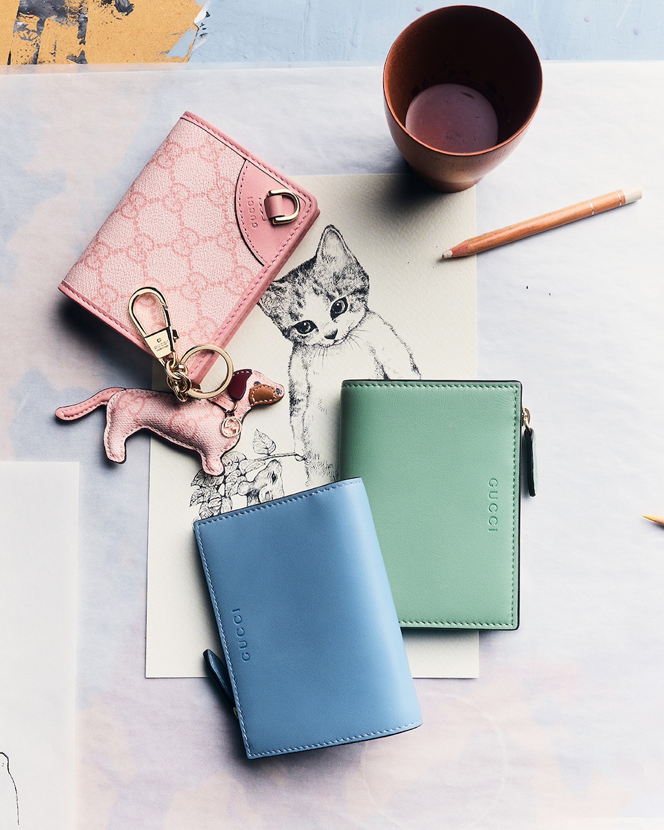 一粒万倍日】「グッチ」がピンクのミニ財布やヒグチユウコとコラボした