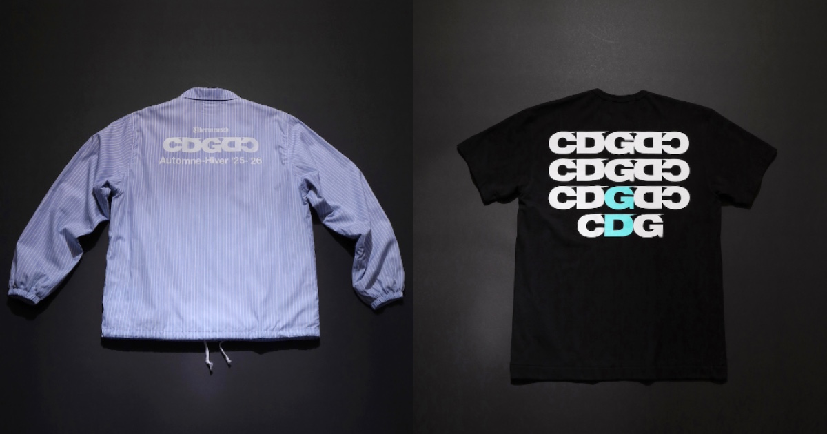 CDG」× G-DRAGONのコラボコレクション全10型が発売 日本では新宿伊勢丹