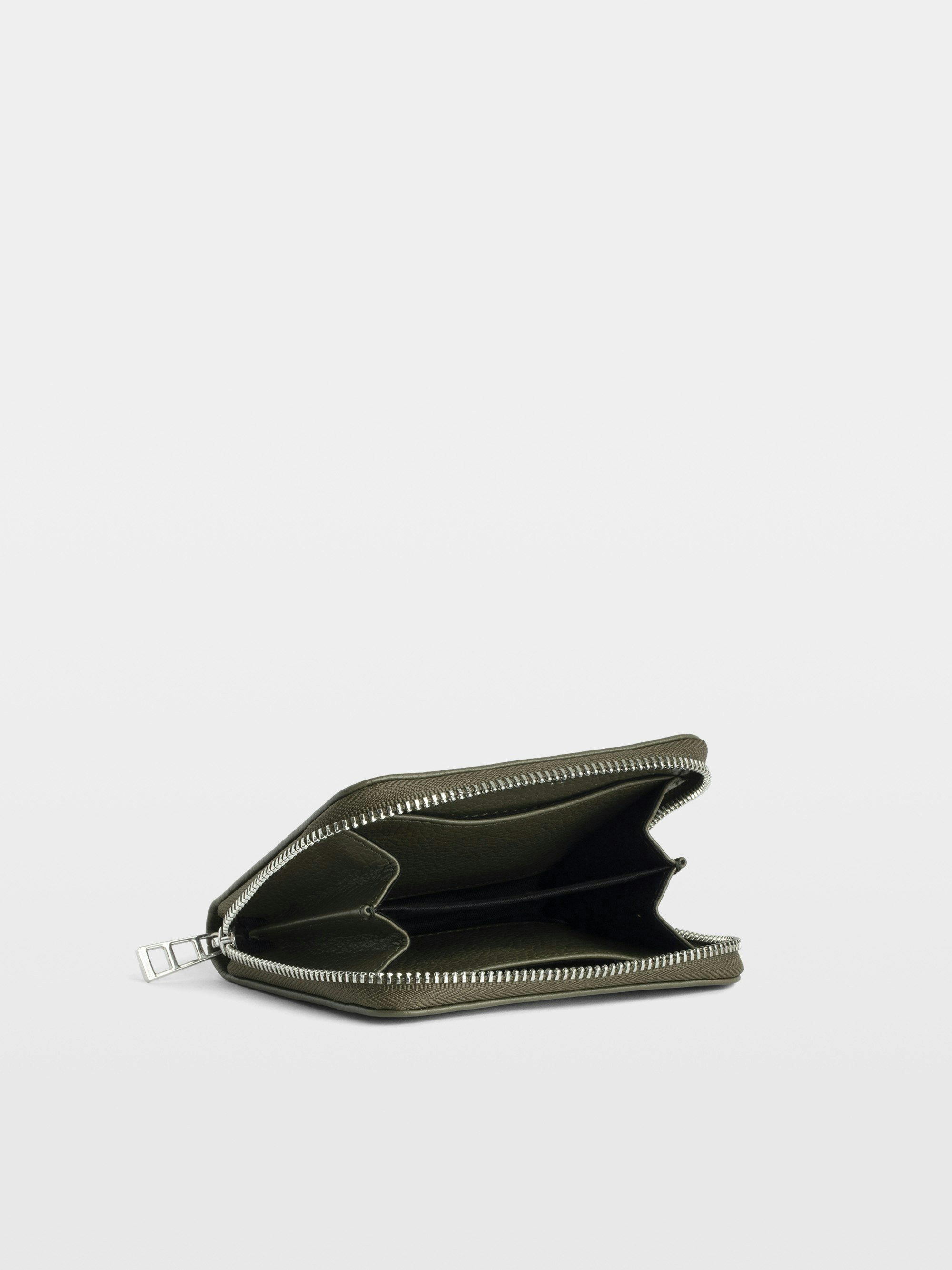 Mini ZV Black Leather Wallet | Zadig&Voltaire | Zadig&Voltaire