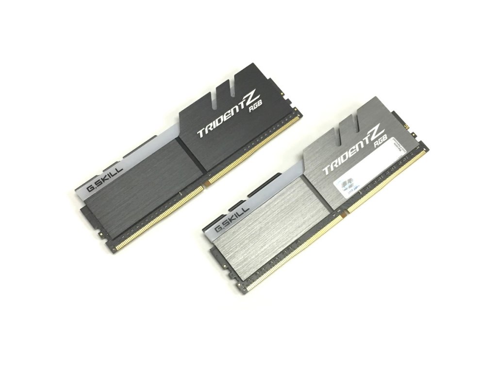 人気のG.SKill OCメモリーのRGBイルミネーション搭載モデル「Trident Z